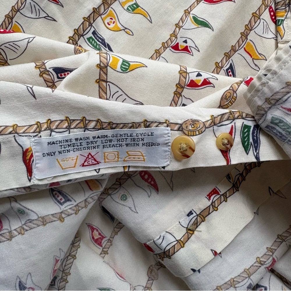 Vintage Yves Saint Laurent Pour Homme Nautical Fl… - image 6